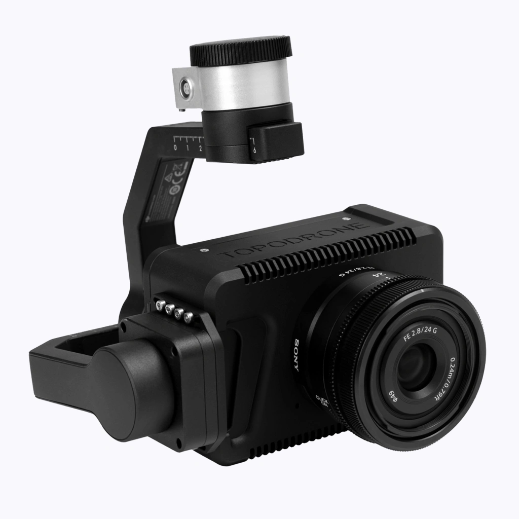 TOPODRONE P61 mapping camera with DJI X-Port